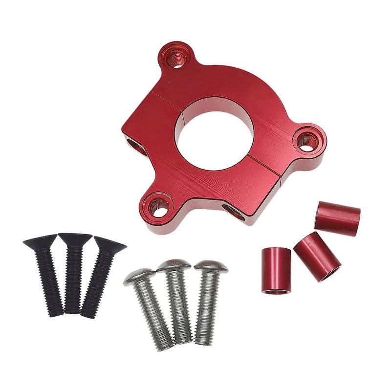 sthus CNC 36T Sprocket with 1.5" Adapter Fit 60cc 66cc 80cc Motorized Bicycle(Red) - Image 4